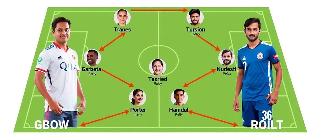 Goa Upcoming Soccer Stars - Player Strategies Goa Upcoming Soccer Stars strategy guide showing tactical formations used by Indian players